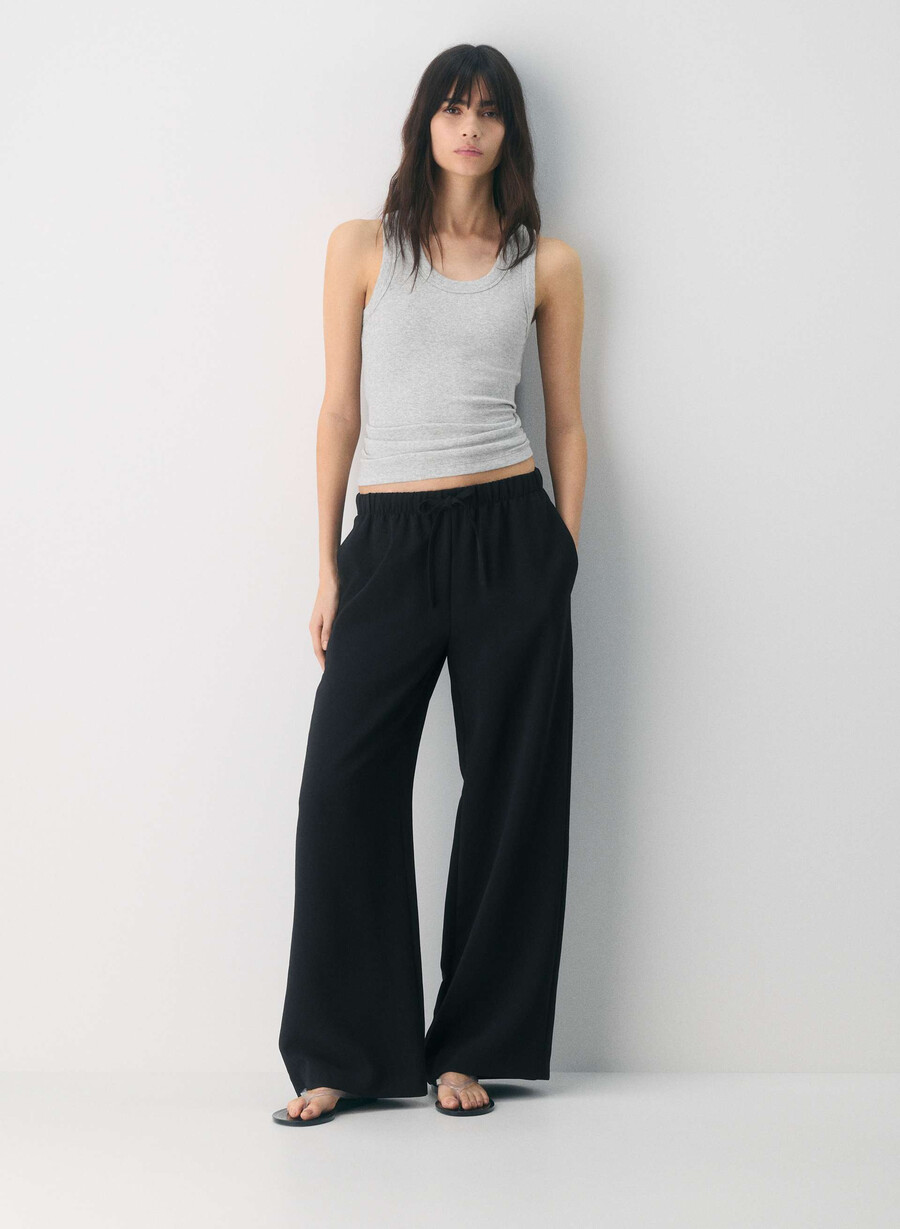the lodge pant - crepette svart