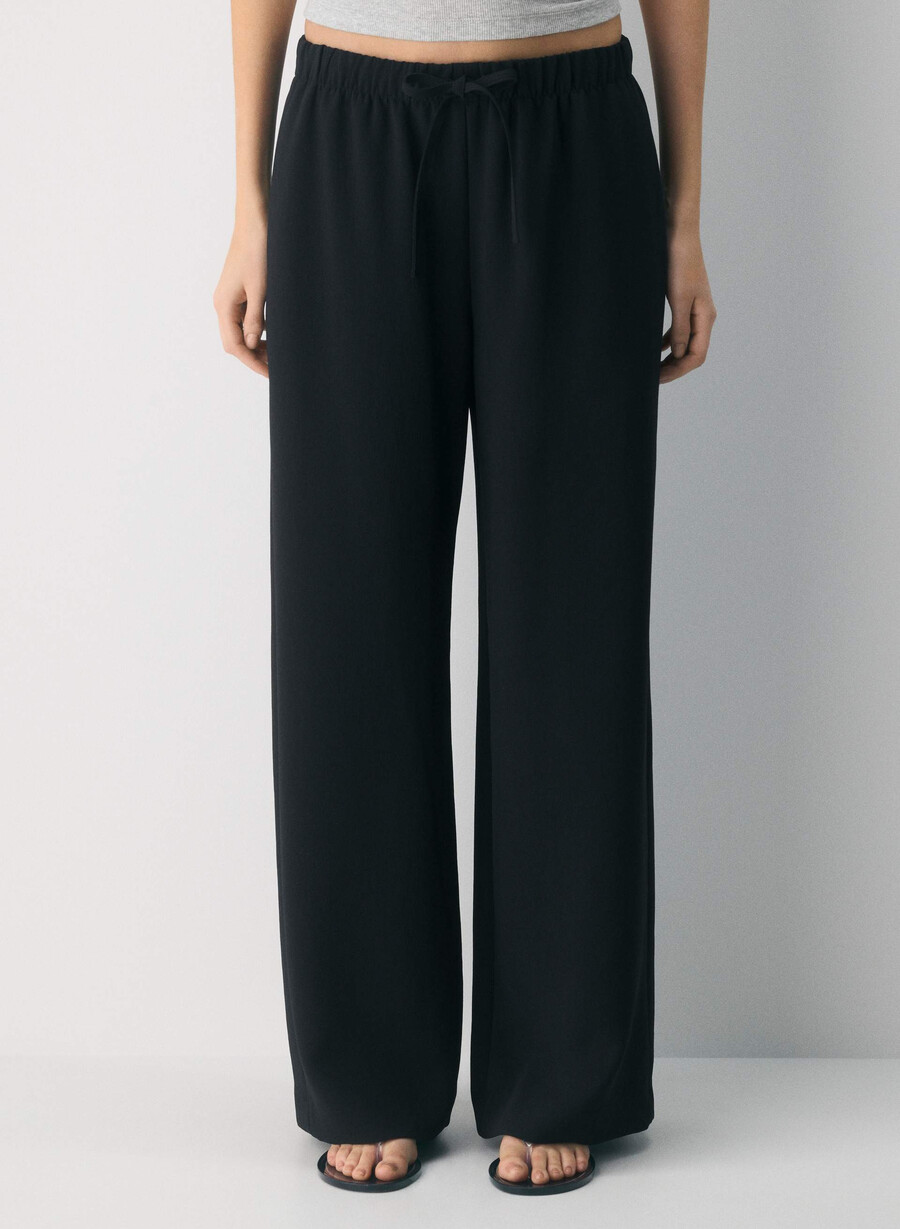 the lodge pant - crepette svart