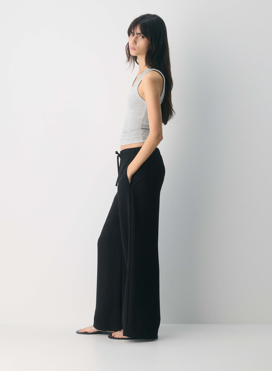 the lodge pant - crepette svart