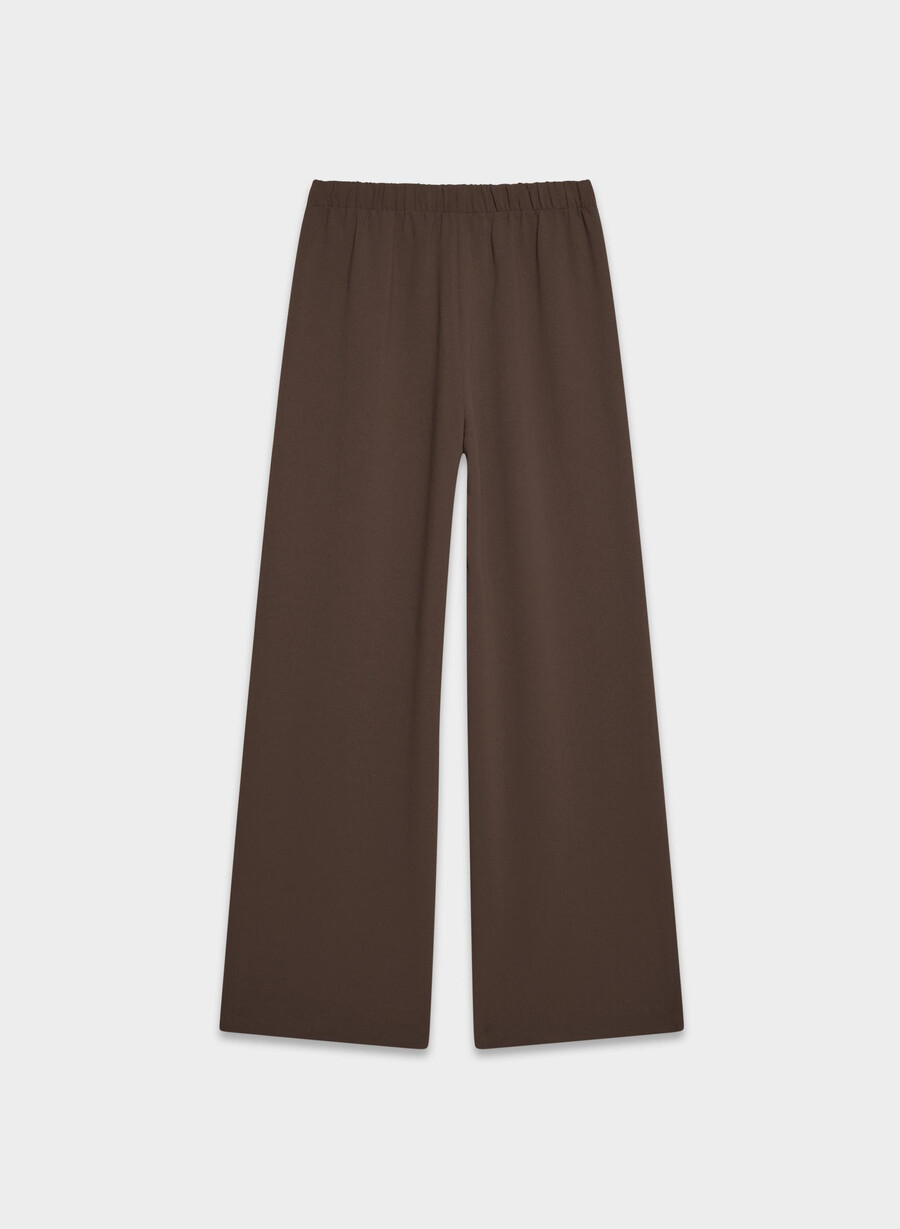 the lodge pant - crepette mik mochabrunt