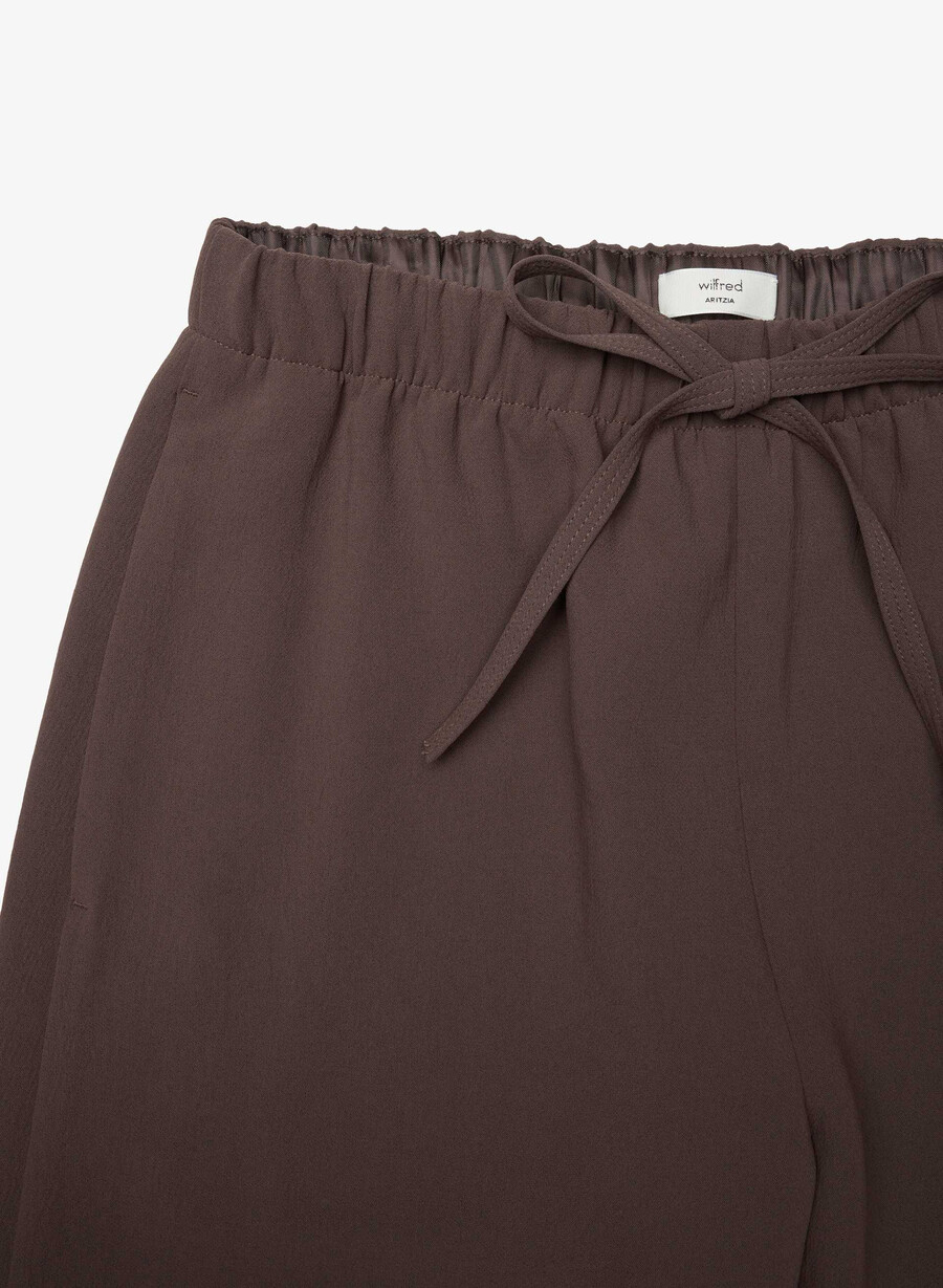 the lodge pant - crepette mik mochabrunt