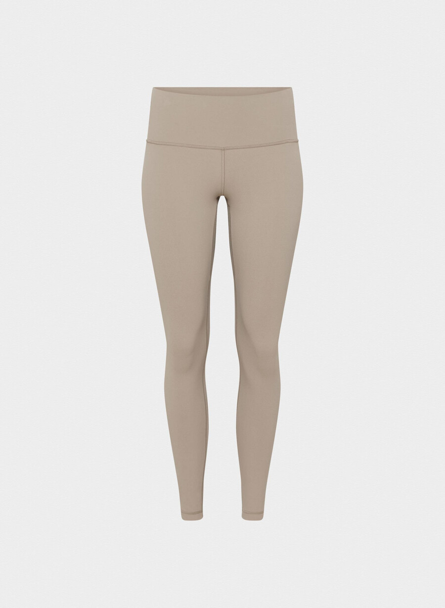 butter cheeky höghöjdsleggings nomad taupe