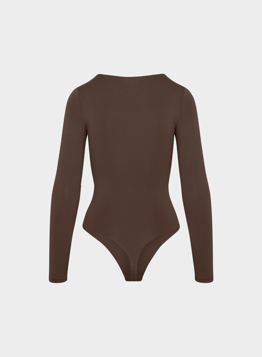 original contour prosperity crew bodysuit mikra mochabrun