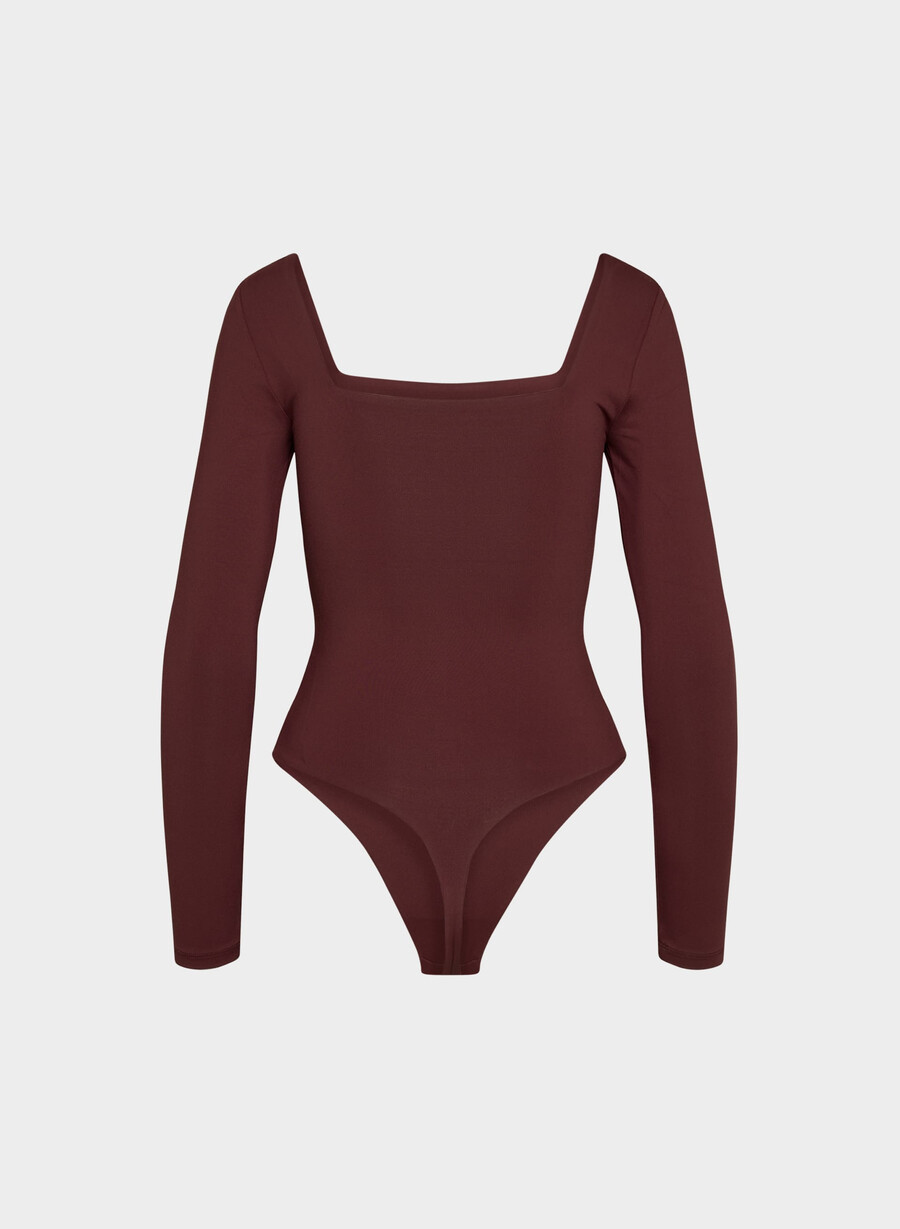 original contour headway bodysuit sumac burgundy