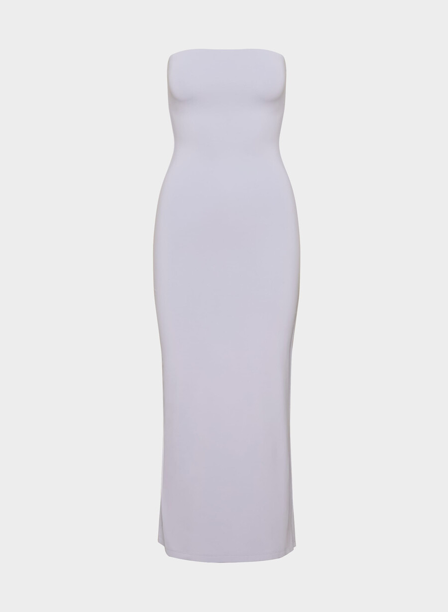 original contour enrapture maxi tubklänning vildblommig lila