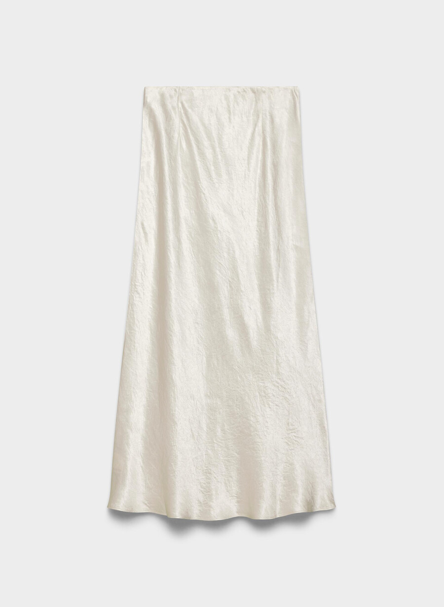 slip satin maxikjol matt pÄrlor