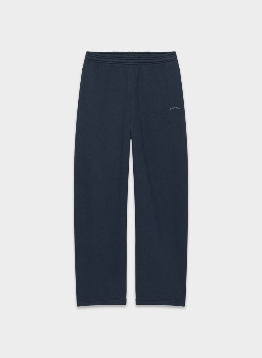 mysig fleece-mjukisbyxa med pojkvänsmönster admiral