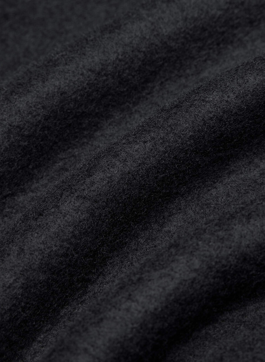 mysig fleece boyfriend barrel sweatpants svart