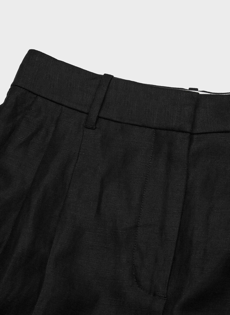 effortless short mid-thigh - cruiselinen black