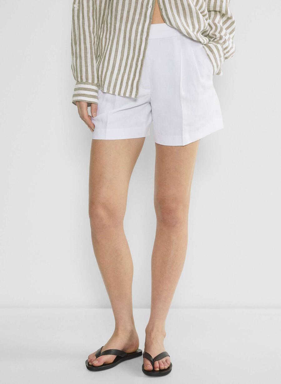 the effortless short mid-thigh - cruiselinen vit
