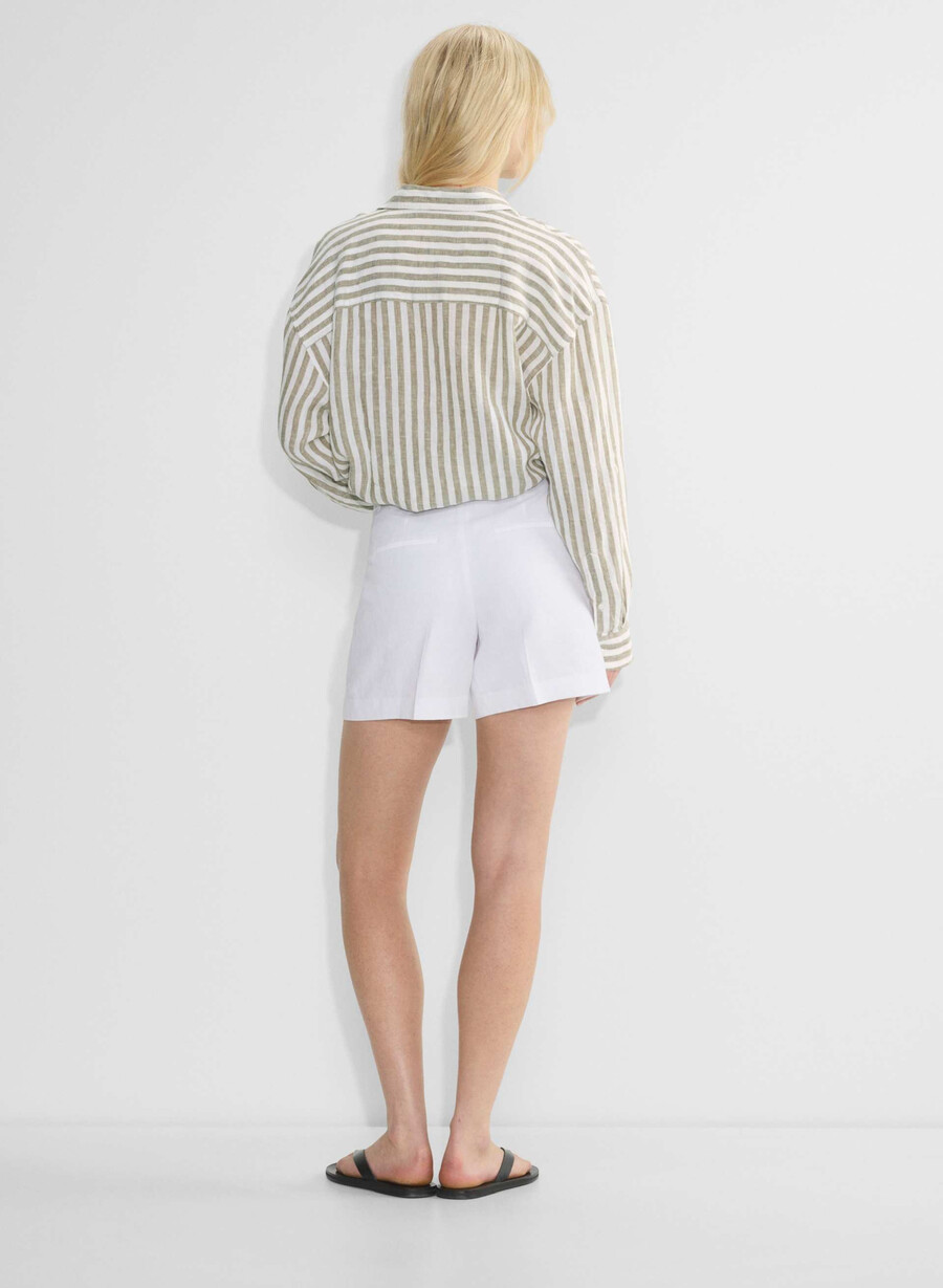 the effortless short mid-thigh - cruiselinen vit