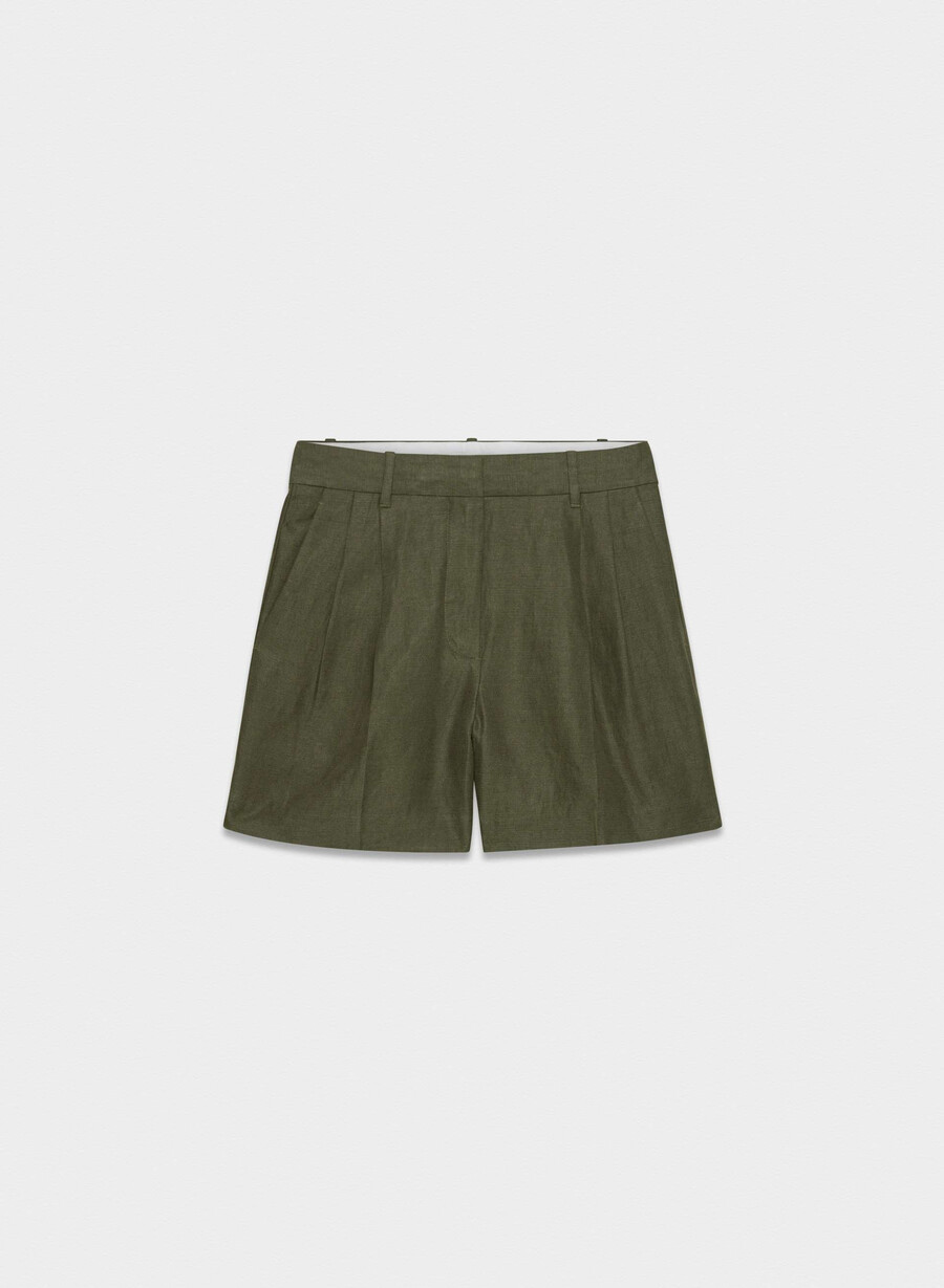 effortless short mid-thigh - cruiselinen dark olive