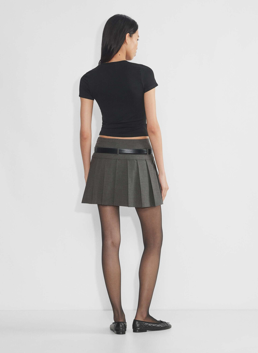 slät sömlös willow t-shirt svart