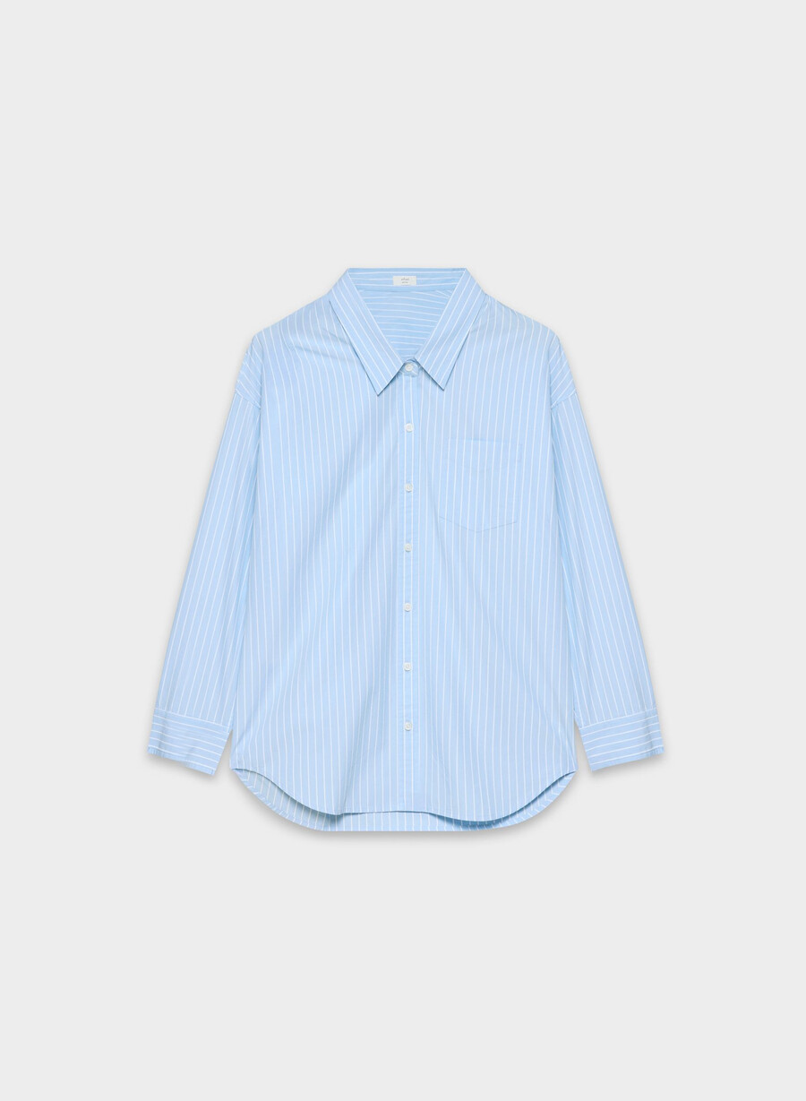 reminisce relaxed poplin skjorta mtchll strpp cf bbw