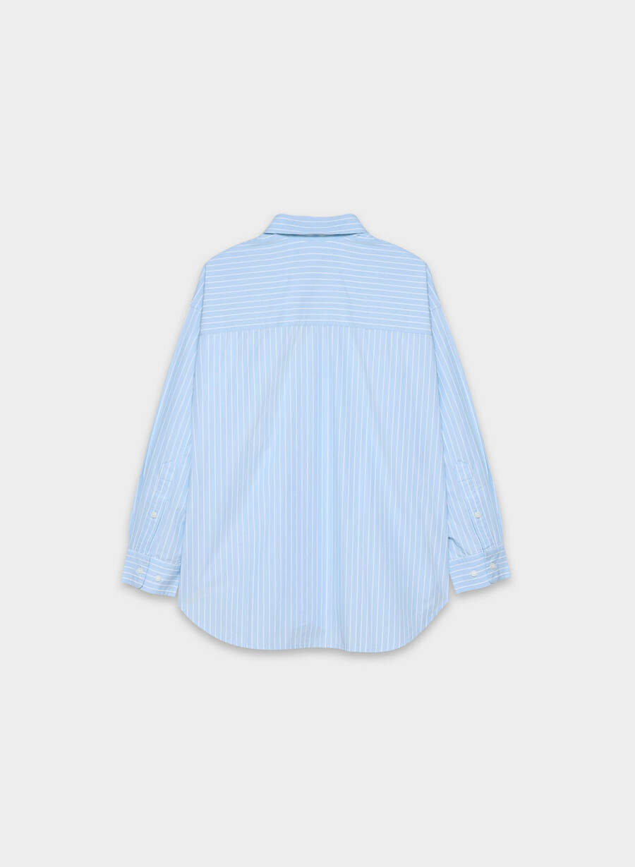 reminisce relaxed poplin skjorta mtchll strpp cf bbw