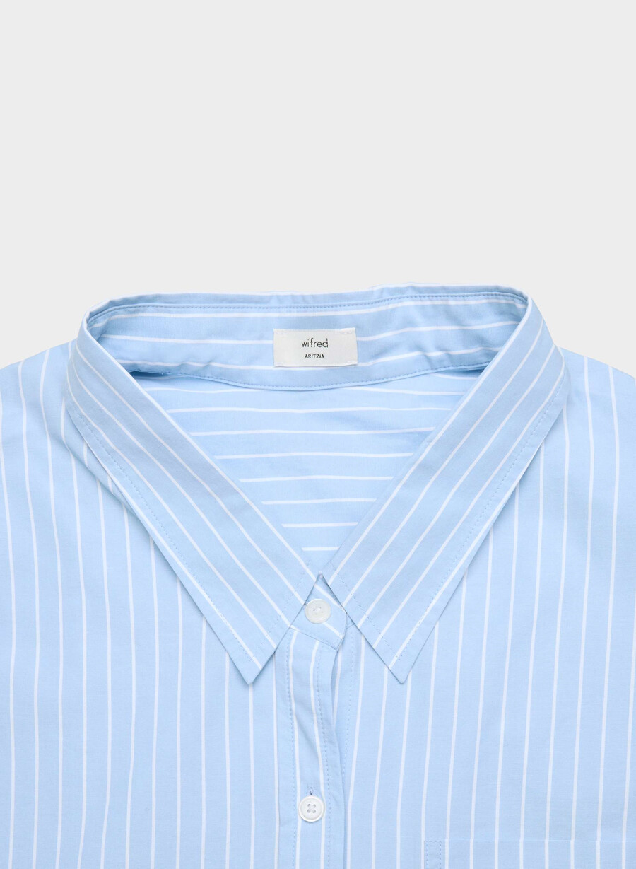 reminisce relaxed poplin skjorta mtchll strpp cf bbw