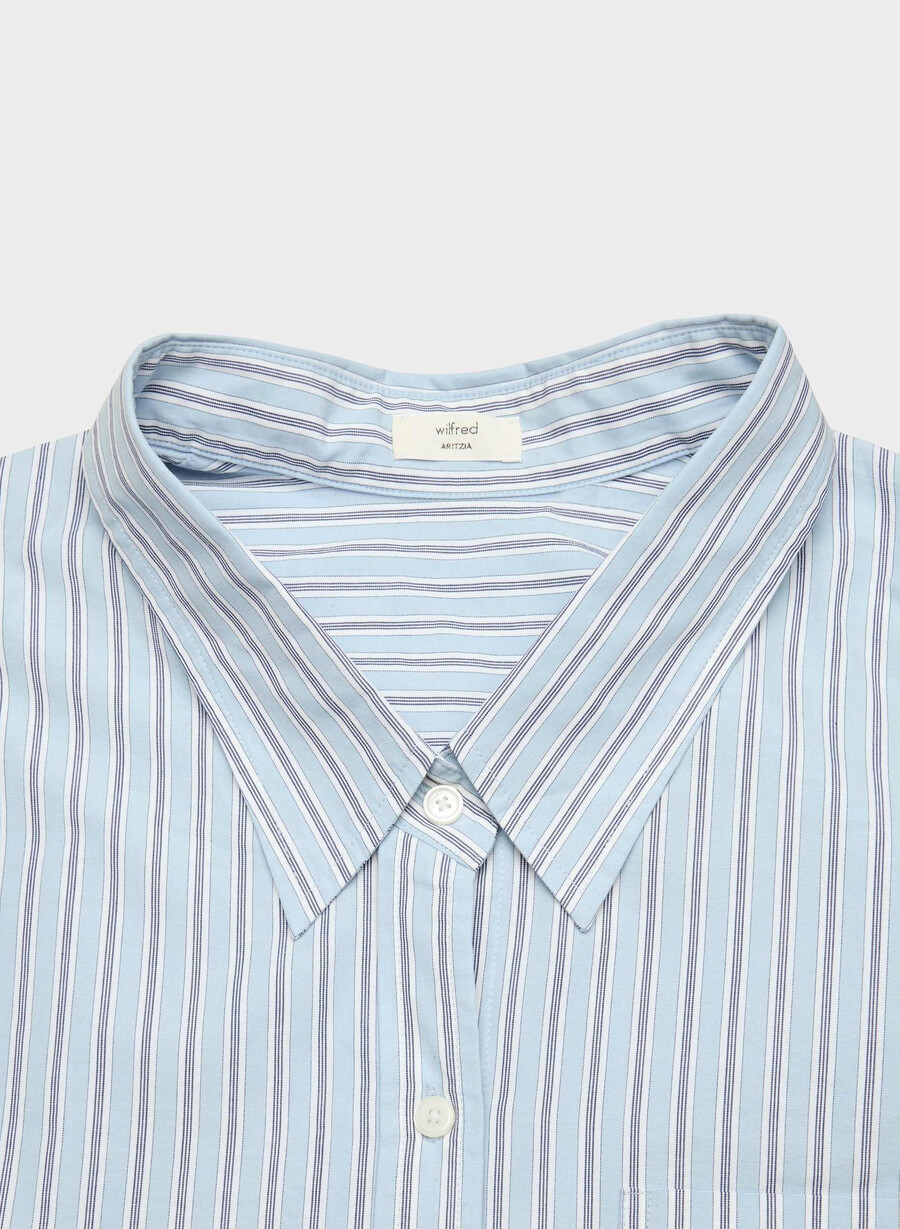 reminisce relaxed poplin skjorta wnstn strep d blbw