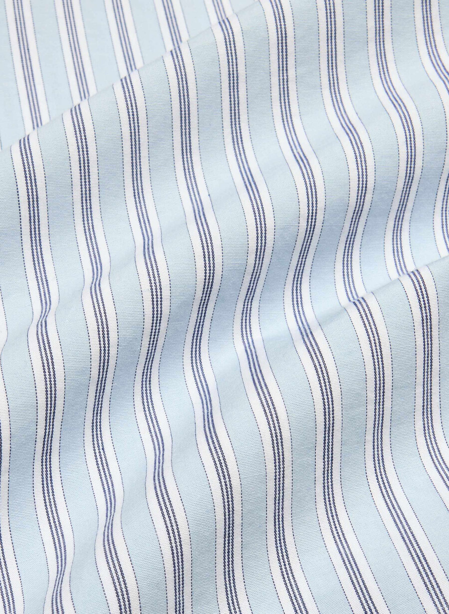 reminisce relaxed poplin skjorta wnstn strep d blbw