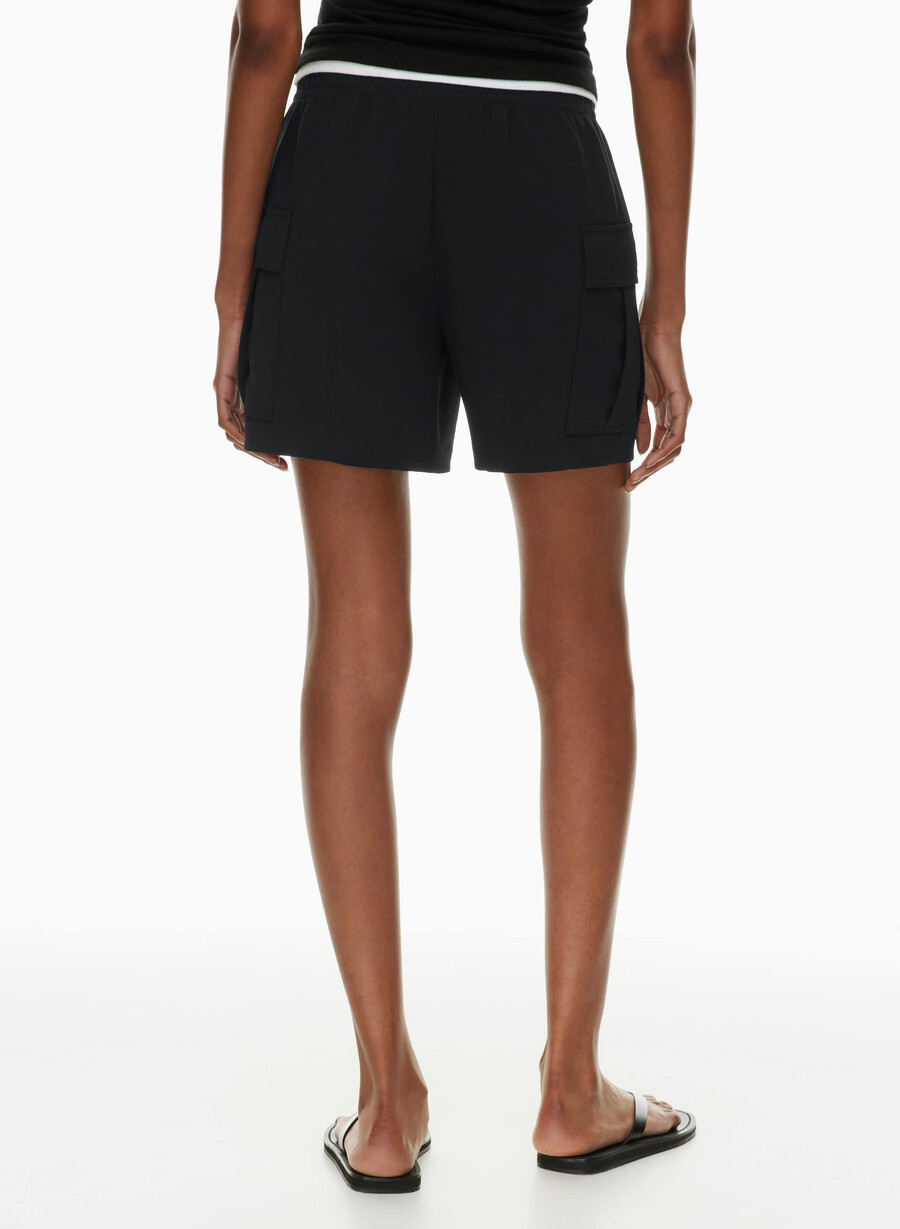 highlight cargo shorts svart