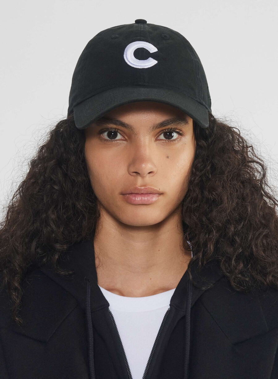 new era chicago cubs 9twenty keps tvättad svartvit