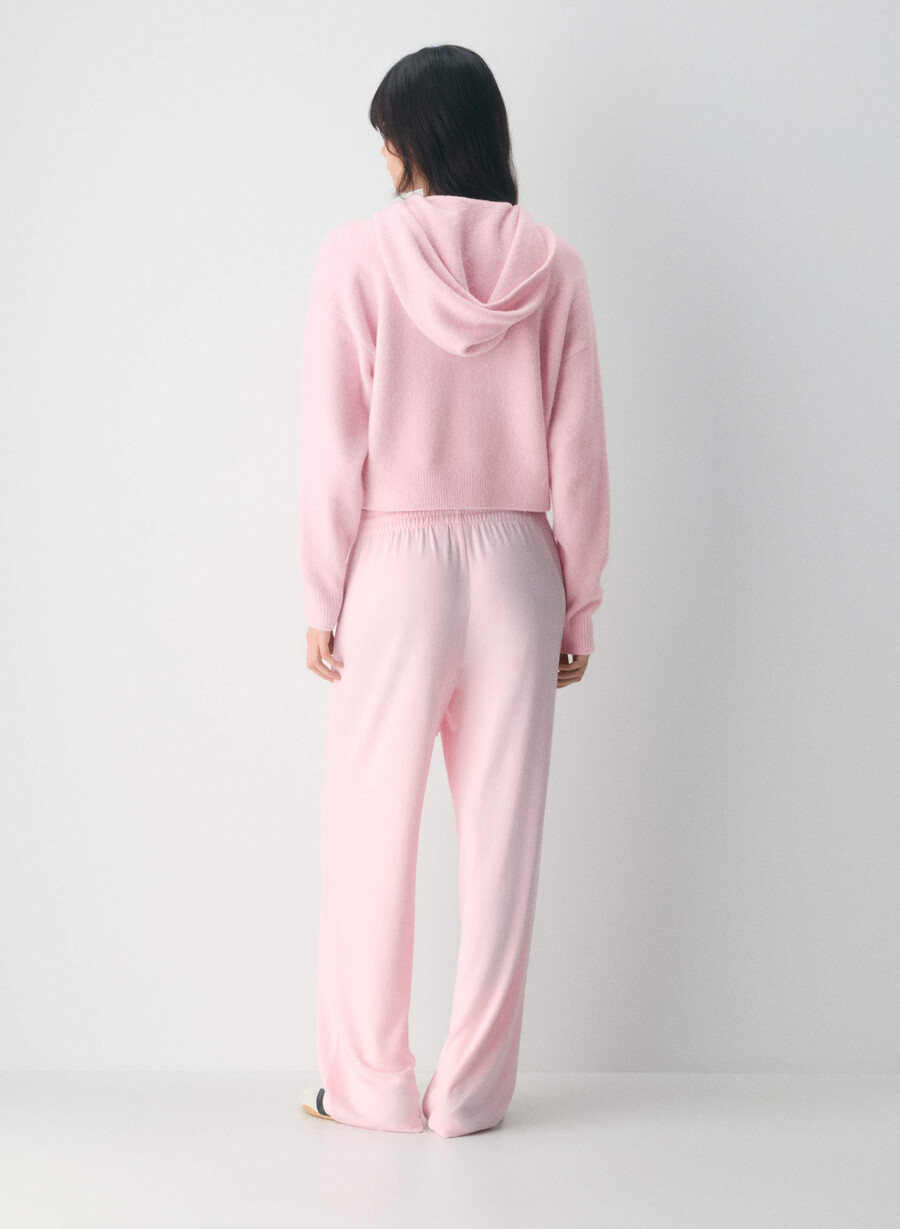 peyton zip hoodie cupid rosa