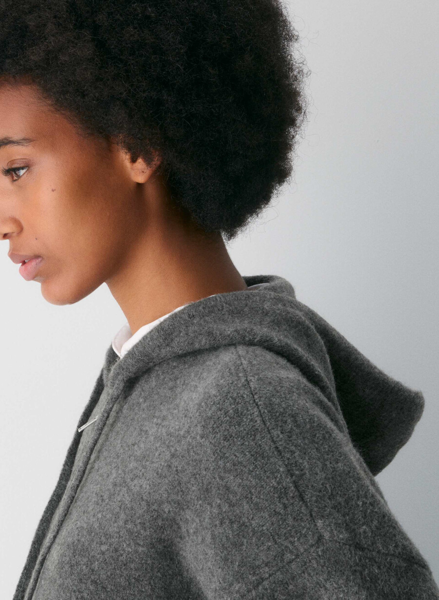peyton zip hoodie ljunggrön