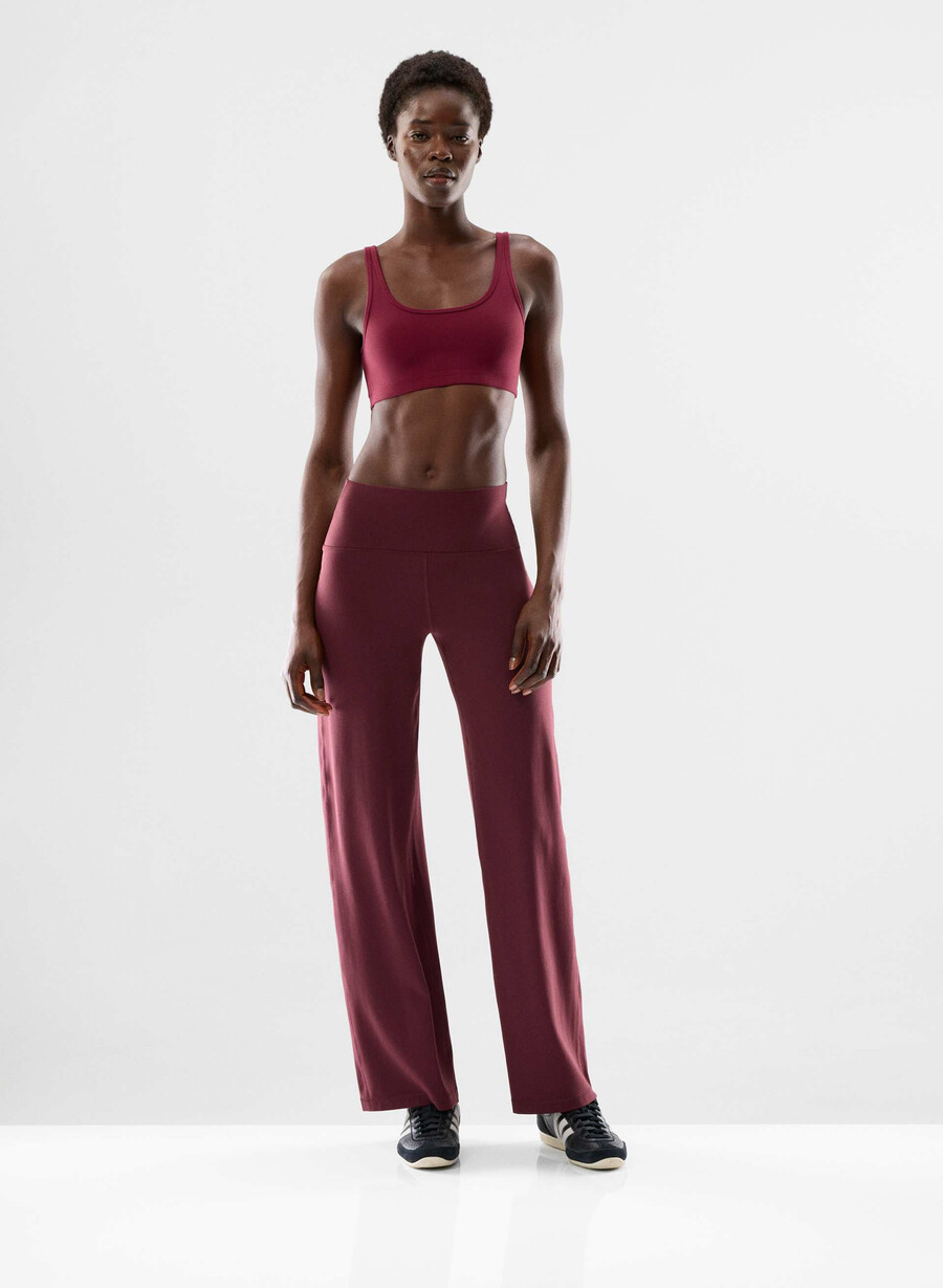 smÖr asana byxa sumac burgundy