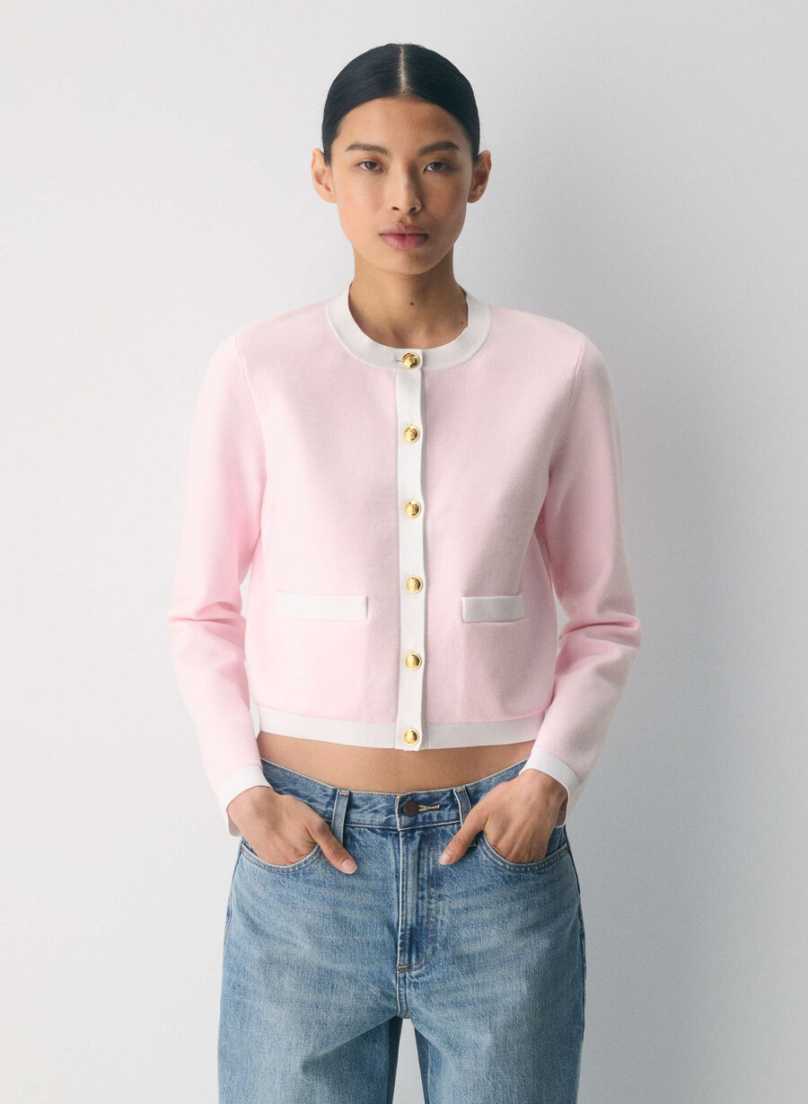 approach cardigan - wonder yarn villa rosa vit