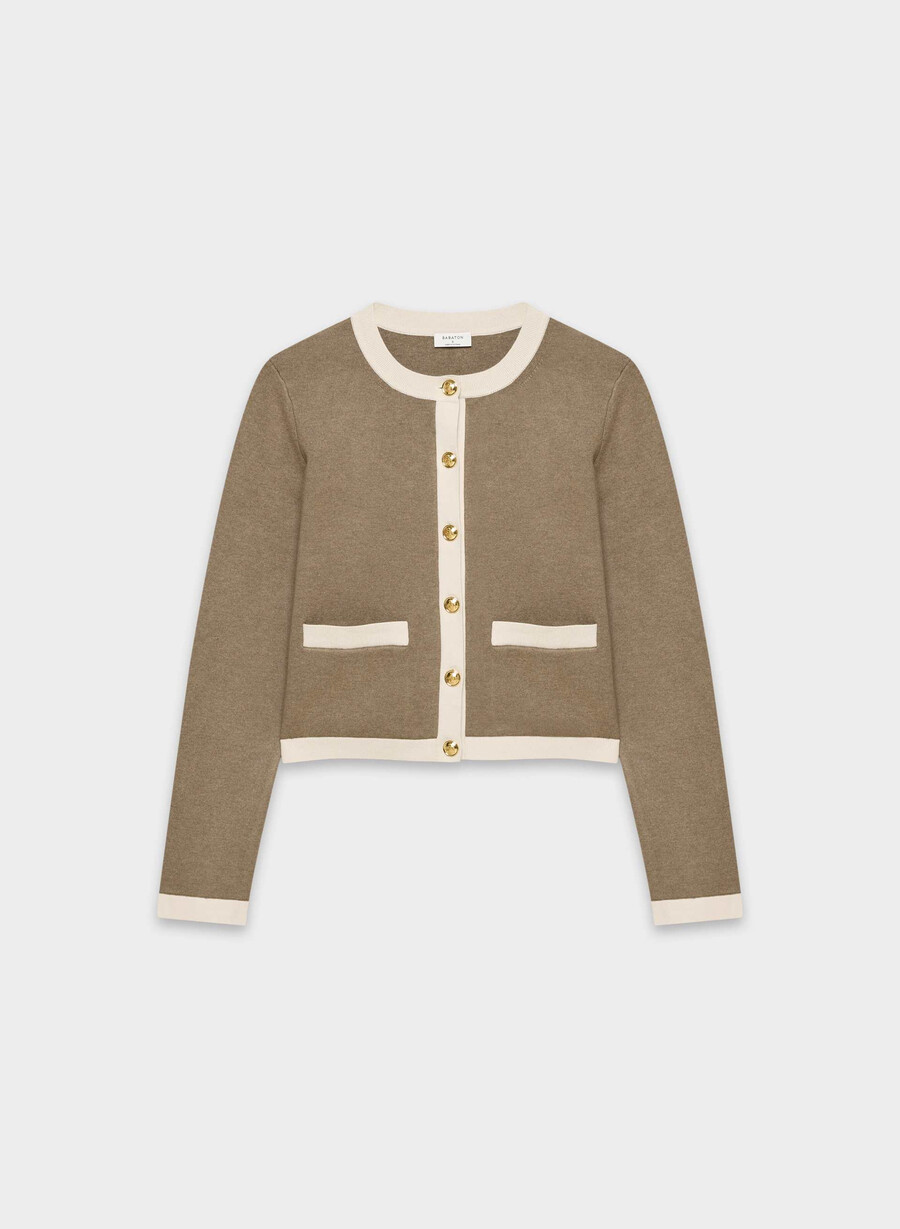 approach cardigan - wonder yarn hthr foli bwnmtte prl