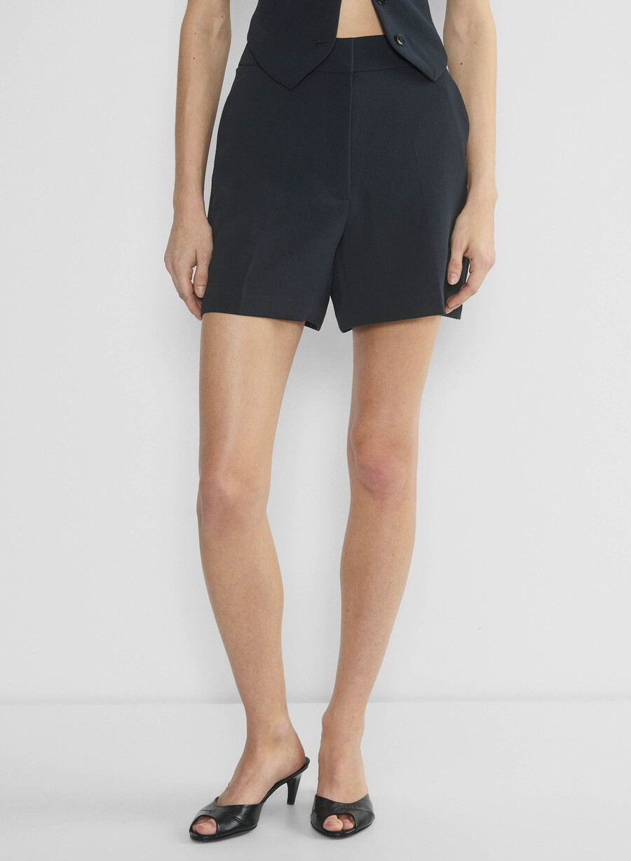 limitless short mid-thigh - crepette dark nat navy