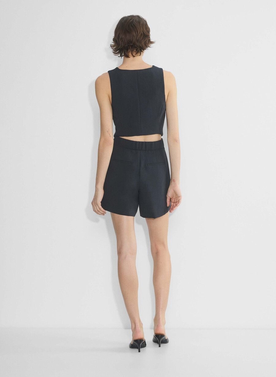 limitless short mid-thigh - crepette dark nat navy