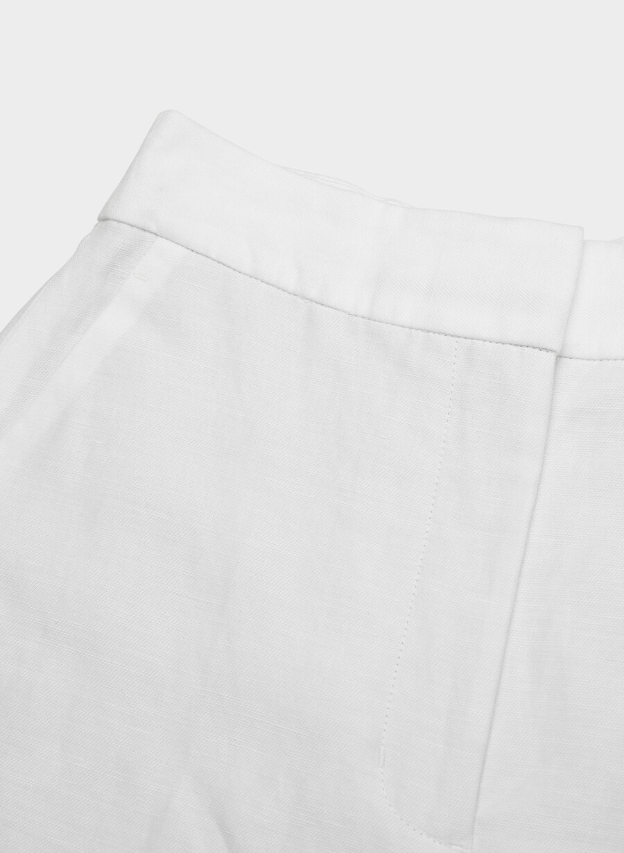 limitless short mid-thigh – cruiselinen white
