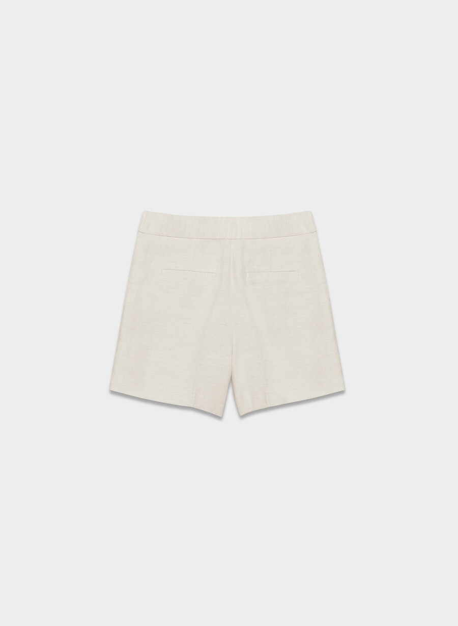 limitless short mid-thigh – cruiselinen natural ecru
