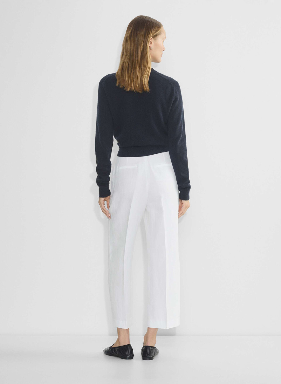 limitless pant cropped - cruiselinen vit