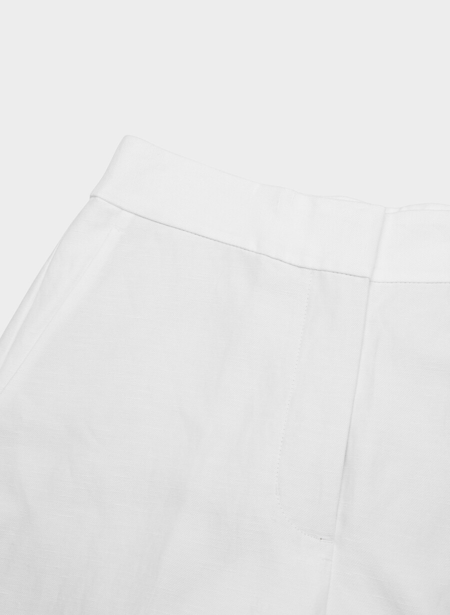 limitless pant cropped - cruiselinen vit