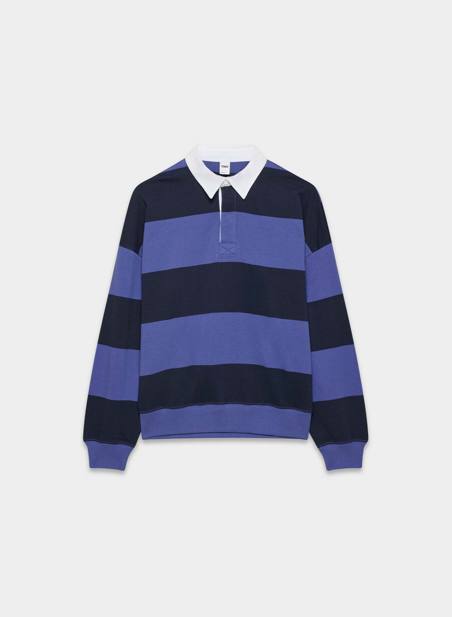 mighty cotton lomu polo långärmad mÅnsegel bl admiral