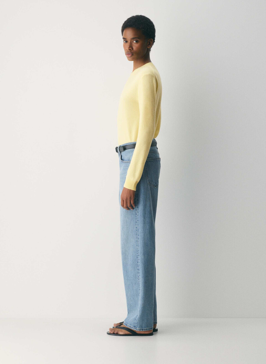 bare cashmere touchstone tröja lemonade