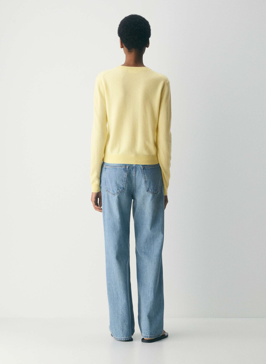 bare cashmere touchstone tröja lemonade