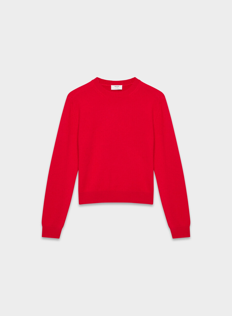 bare cashmere touchstone tröja blinkande rÖd