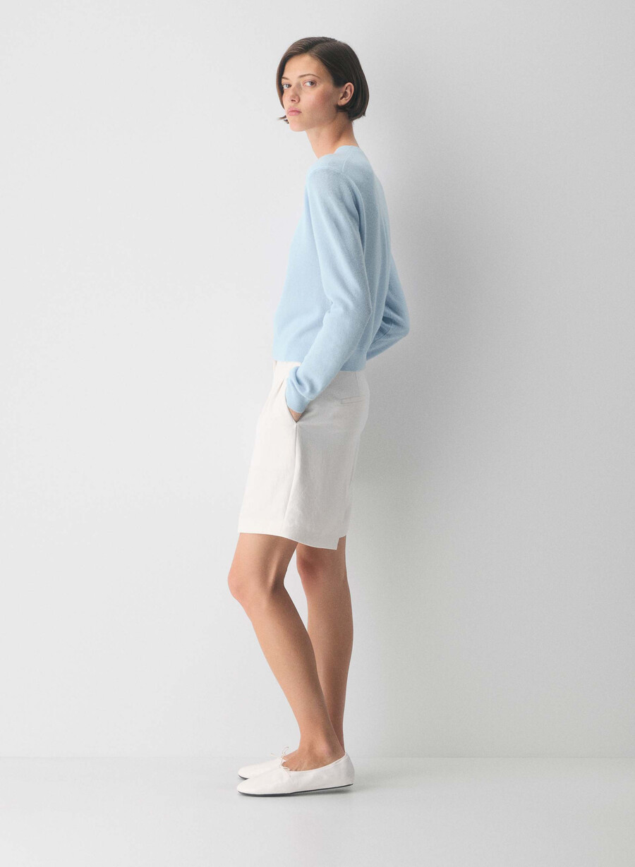 bare cashmere touchstone tröja villa blÅ