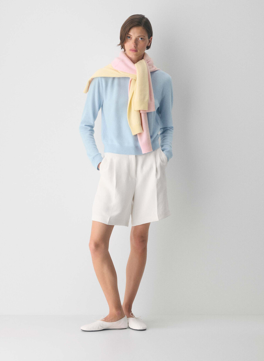 bare cashmere touchstone tröja villa blÅ