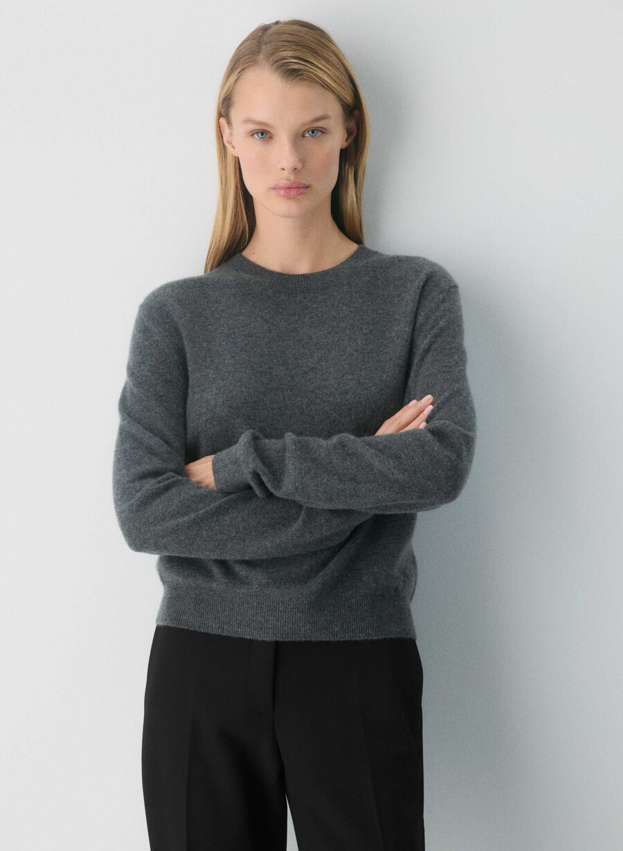 bare cashmere touchstone tröja ljunggrön