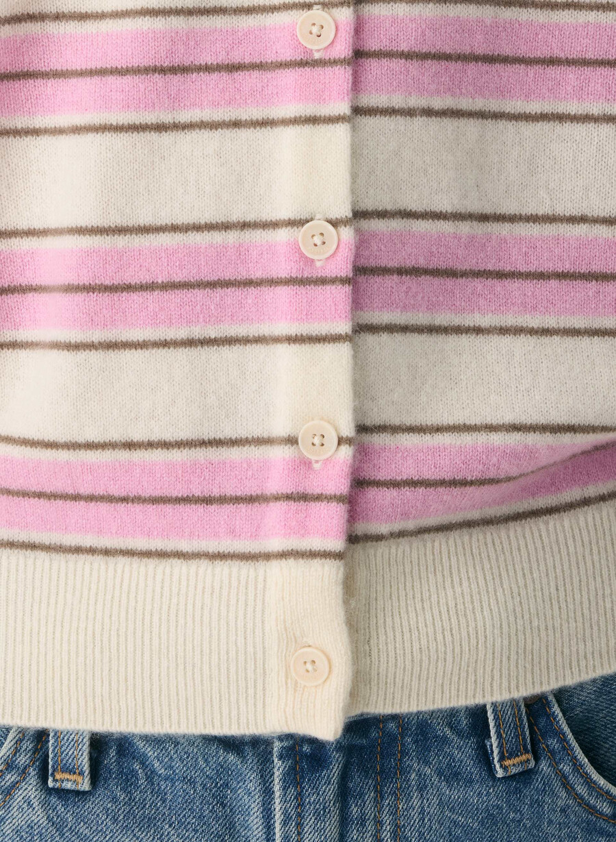 bare cashmere exemplar cardigan lght brch jlybn rosa