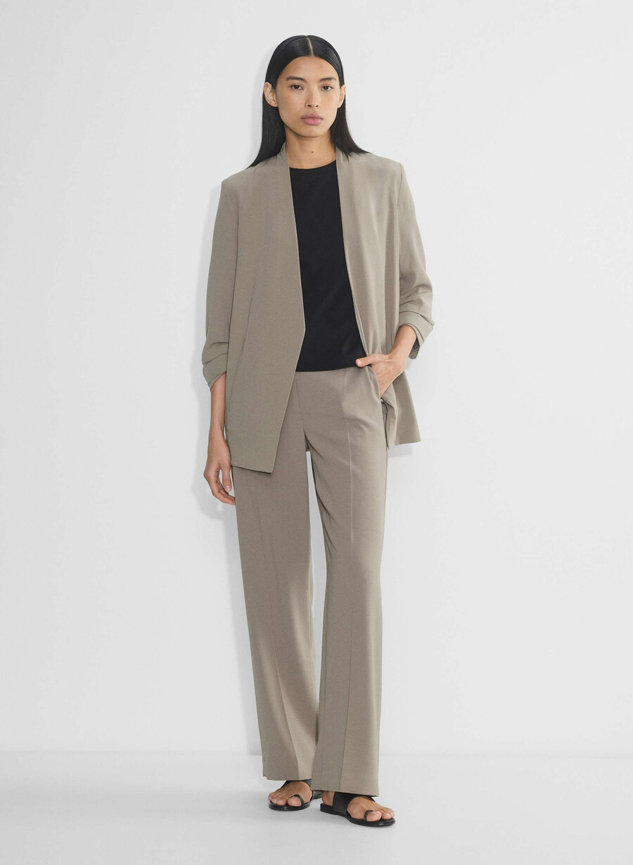 powerkavaj - mirror crepe nomad taupe