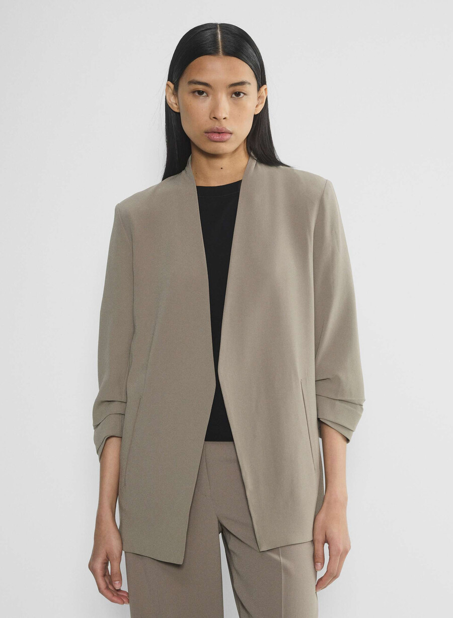 powerkavaj - mirror crepe nomad taupe
