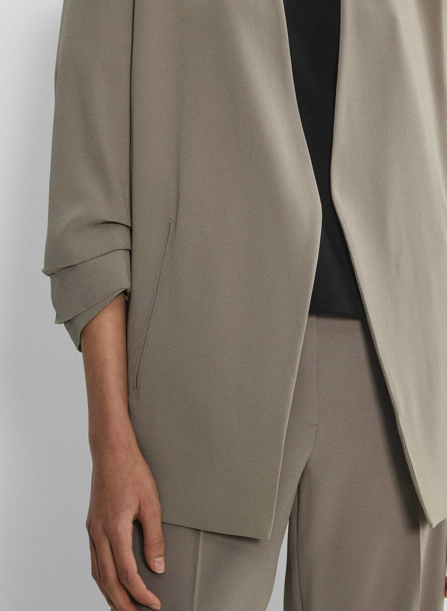 powerkavaj - mirror crepe nomad taupe