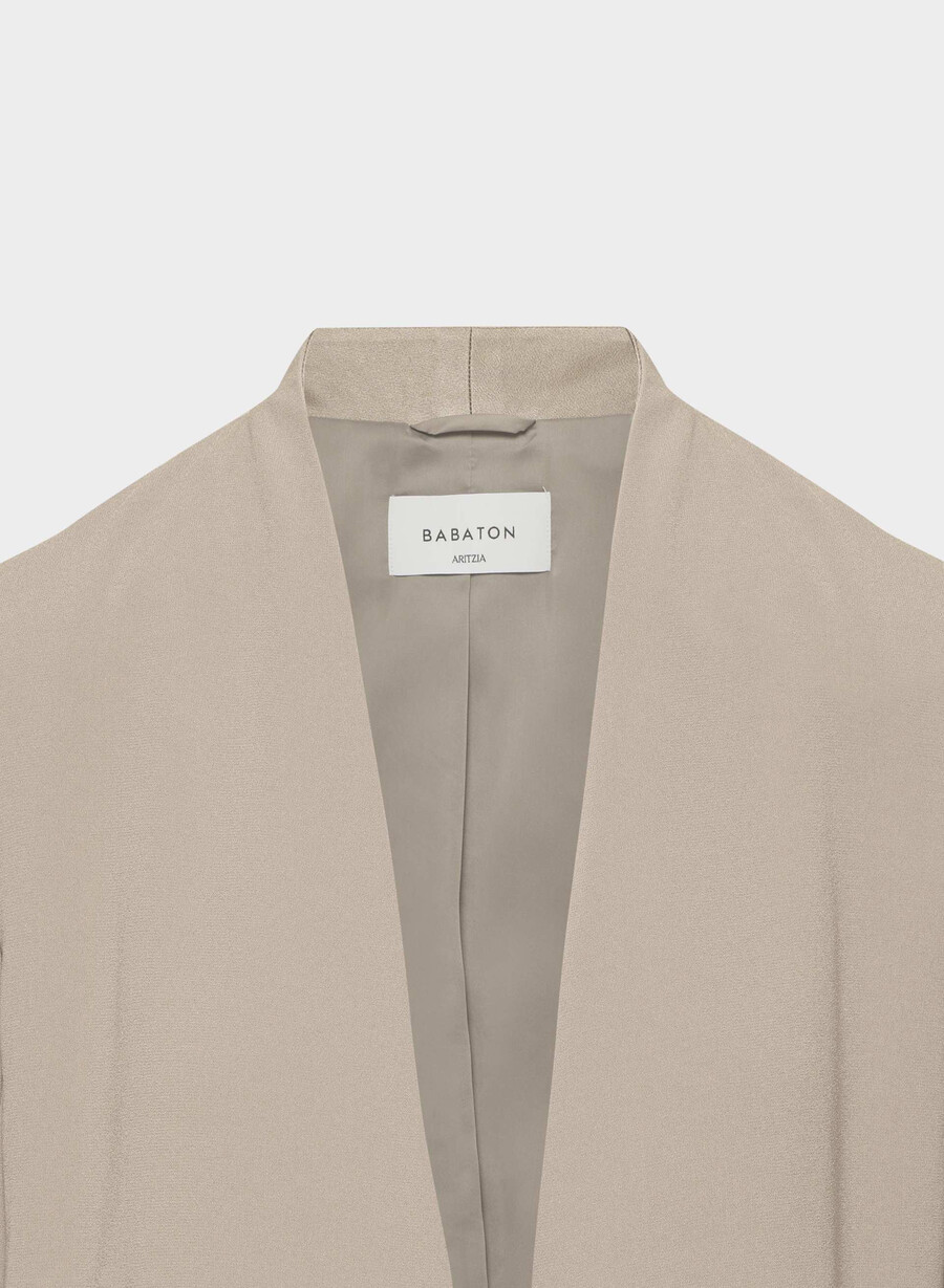 powerkavaj - mirror crepe nomad taupe