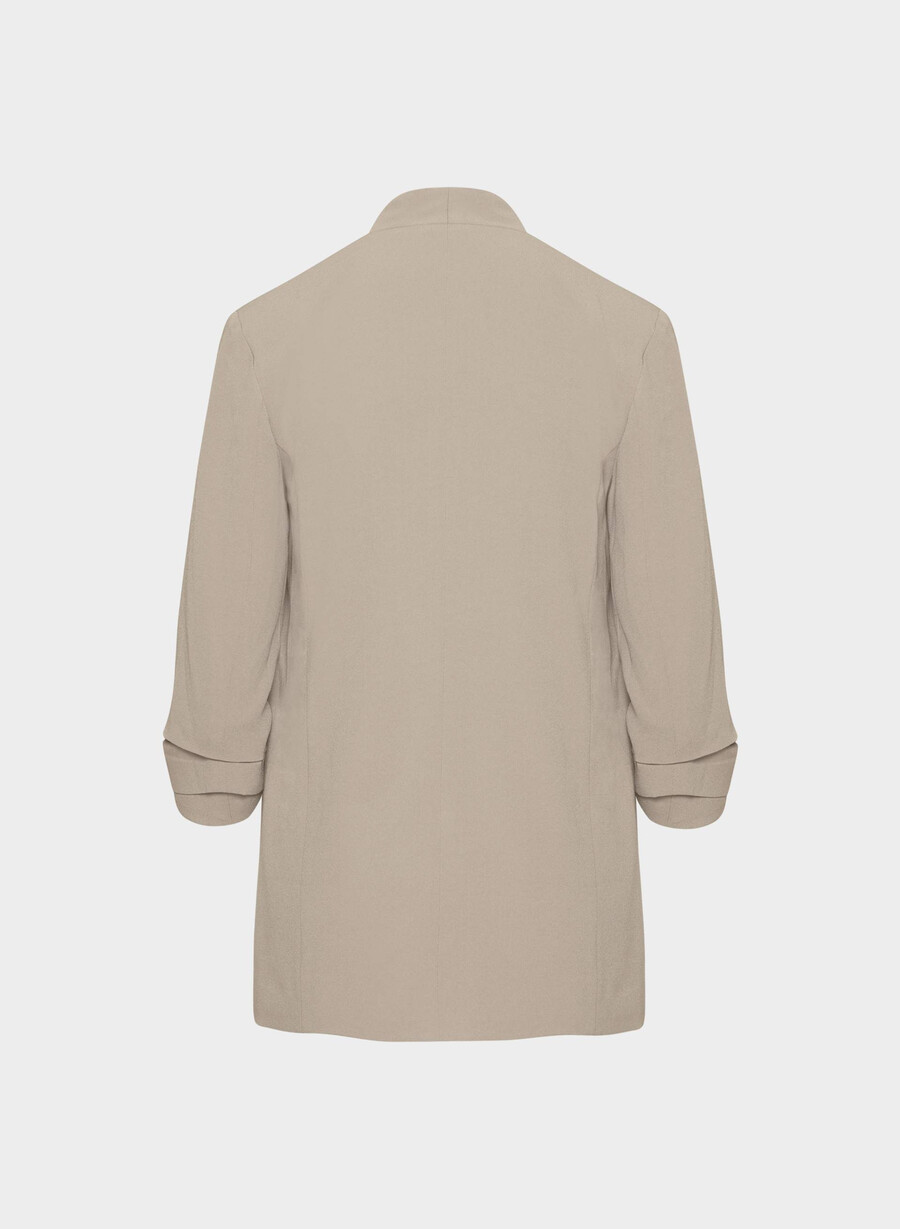 powerkavaj - mirror crepe nomad taupe