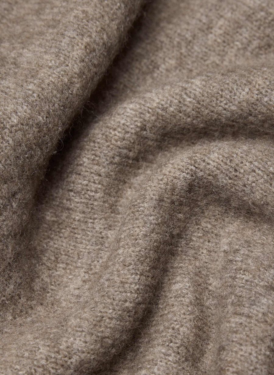 softspoke rhoda-tröja heather nomad taupe
