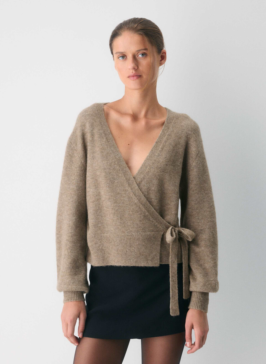 softspoke cassidy-tröja heather nomad taupe